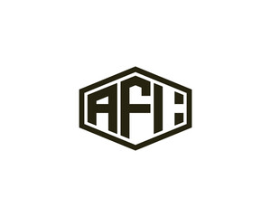 AFI LOGO DESIGN VECTOR TEMPLATE