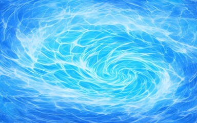 Light blue gradient splash swirl summer background