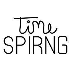 spring line icon