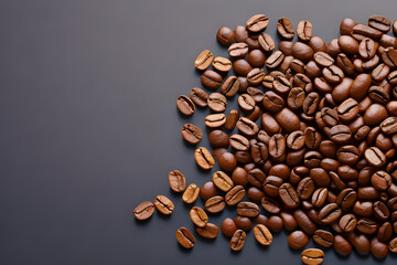 Coffee background. Generative AI 