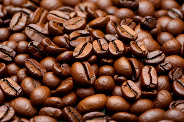 Obraz premium Coffee background. Generative AI 