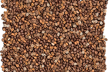Obraz premium Coffee background. Generative AI 
