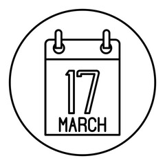 Fototapeta premium spring line icon 2