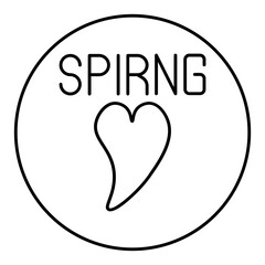 spring line icon 2
