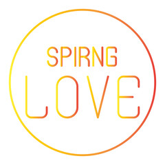spring gradien icon