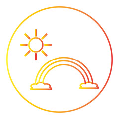 spring gradien icon