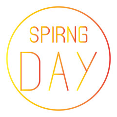 spring gradien icon
