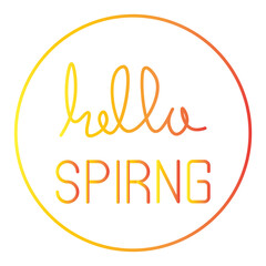 spring gradien icon
