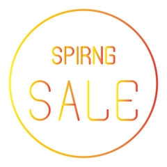 spring gradien icon