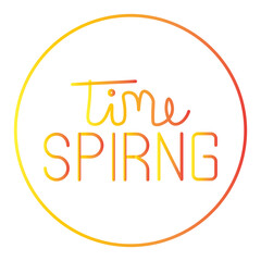 spring gradien icon