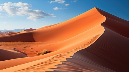 Minimalism Sahara Sand Dune illusrtration generated with AI - 708930002