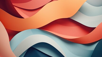 Obraz premium color studio shapes background illustration texture composition, geometric modern, vintage retro color studio shapes background