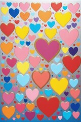 Valentine's Day poster template