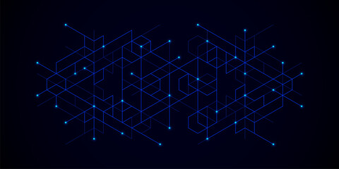 Creative idea of modern design with abstract geometric background. Minimalistic vector texture with polygonal pattern