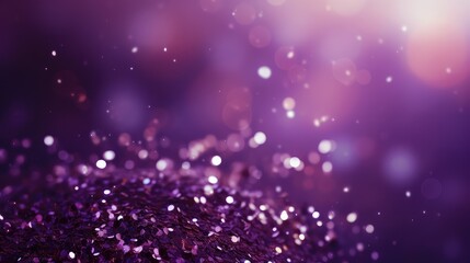 vibrant glitter purple background illustration iridescent lustrous, radiant dazzling, glistening opulent vibrant glitter purple background - obrazy, fototapety, plakaty
