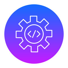 Code Settings Icon of Web Hosting iconset.