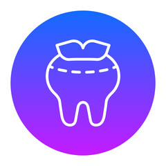 Dental Filling Icon of Dental Care iconset.