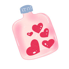 heart in a bottle