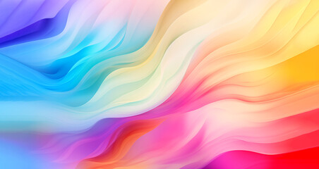 Obraz premium rainbow holographic abstract background bright multicolored iridescent