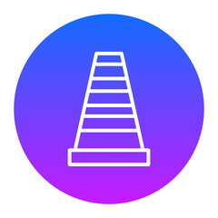 Cone Icon of Firefighter iconset.