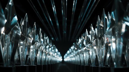 performance show award background illustration recognition applause, talent entertainment, achievement honor performance show award background