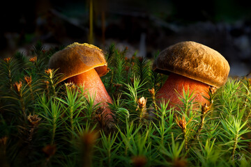 Bolet à Pied Rouge - Neoboletus luridiformis