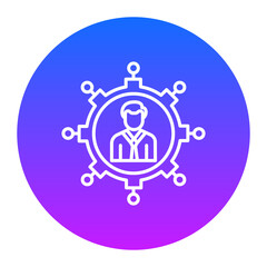 Employee Operation Icon