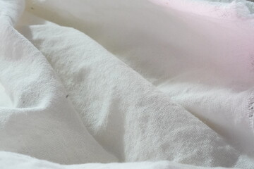 Close up Thai loincloth cloth fabric background.