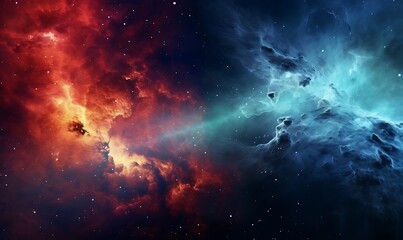 The most beautiful Cosmic Symphony photos with perfect colors. Generative Ai

 - obrazy, fototapety, plakaty