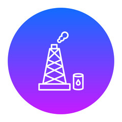 Oil Exploration Icon of Petrol Industry iconset.
