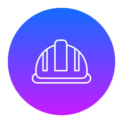 Fototapeta premium Helmet Icon of Petrol Industry iconset.
