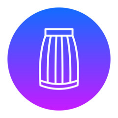 Long Skirt Icon of Clothes iconset.