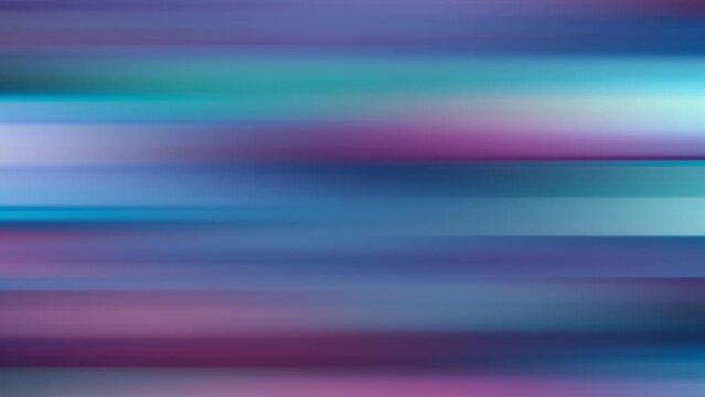 Horizontal blurred gradient loop motion background.