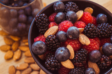Deliciously Nutritious: Red Berry and Almond Power Snack