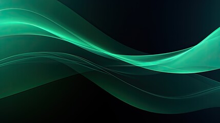 Green neon color strip