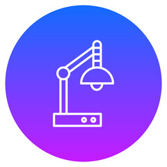 Desk Lamp Icon of Engineering iconset.