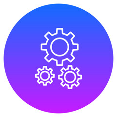 Gears Icon of Engineering iconset.