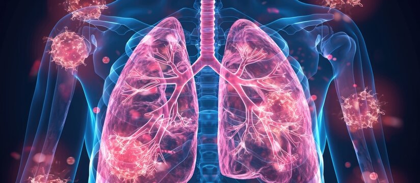 Pulmonary Tuberculosis: Both lung infiltrate caused by Mycobacterium tuberculosis infection.