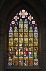 Spectral Radiance: The Stained Glass Windows of Saint Nicholas Church, Ghent