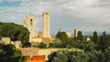 Fototapeta na wymiar San-Gimignano_Château