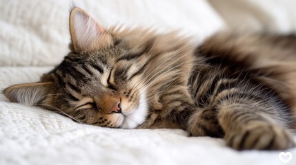 sleepy cat created by ai