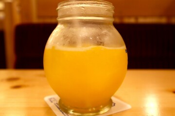 真夏に飲んだ冷たいドリンク