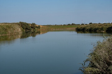 The Malaya Kuberle River. Rostov region, Russia.