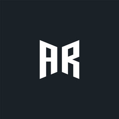 Obraz premium AR logo