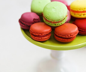 French homemade macaroons