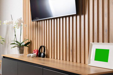 Close up of orchids blossoms. White petals of Phalaenopsis orchid flower, Selective focus.