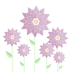 Illustration of spring flowers