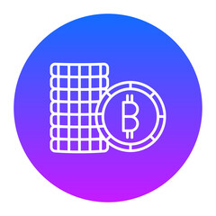 Bitcoin Icon of Cyber Security iconset.