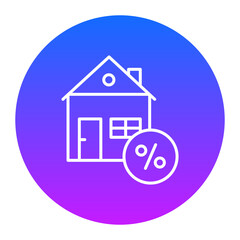 House Discount Icon of Real Estate iconset.