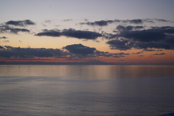 幻想的な海と空